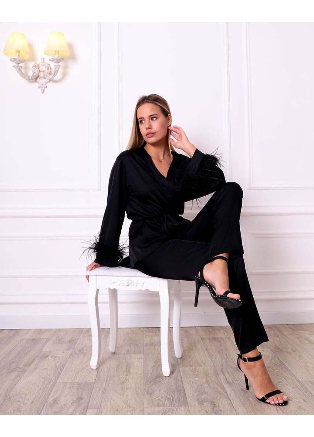 Чорна піжама Модельєр