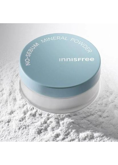 Минеральная рассыпчатая пудра с контролем жирности No Sebum Mineral Powder 5g INNISFREE (358499740)