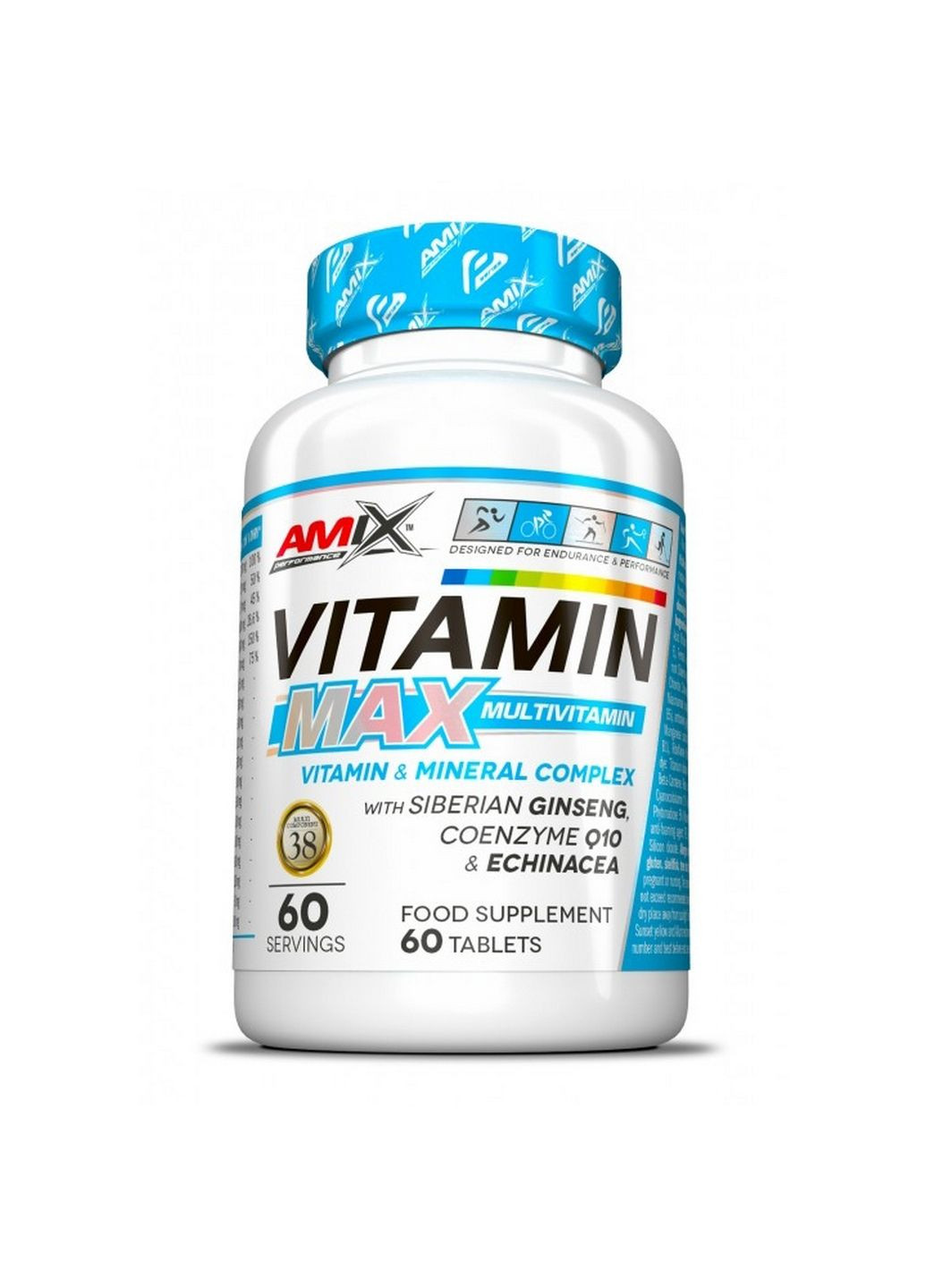 Витамины и минералы Nutrition Performance Vitamin Max Multivitamin, 60 таблеток Amix Nutrition (293420305)