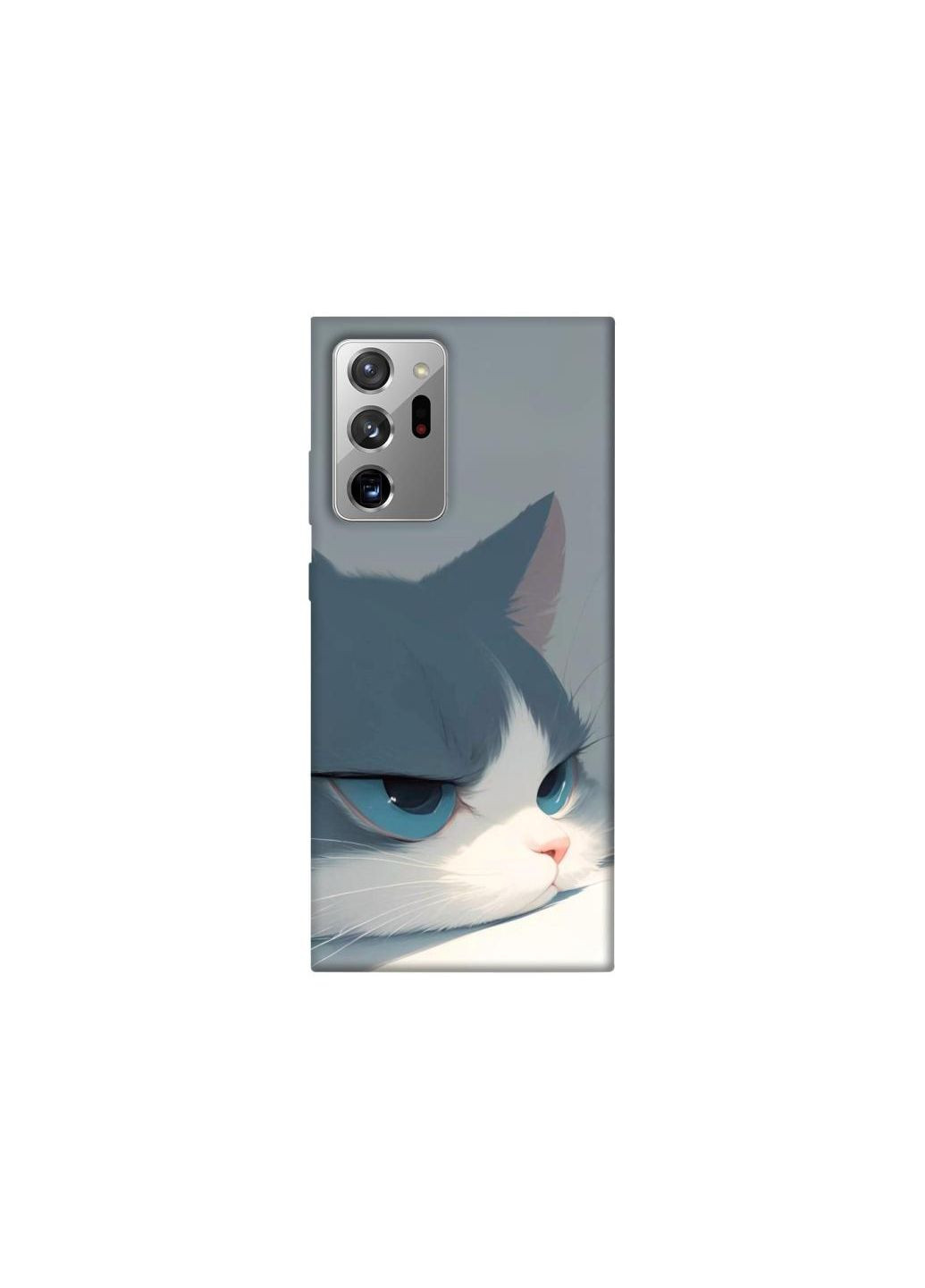 Чехол на Samsung Galaxy Note 20 Ultra Offended cat Frontalka (352226935)