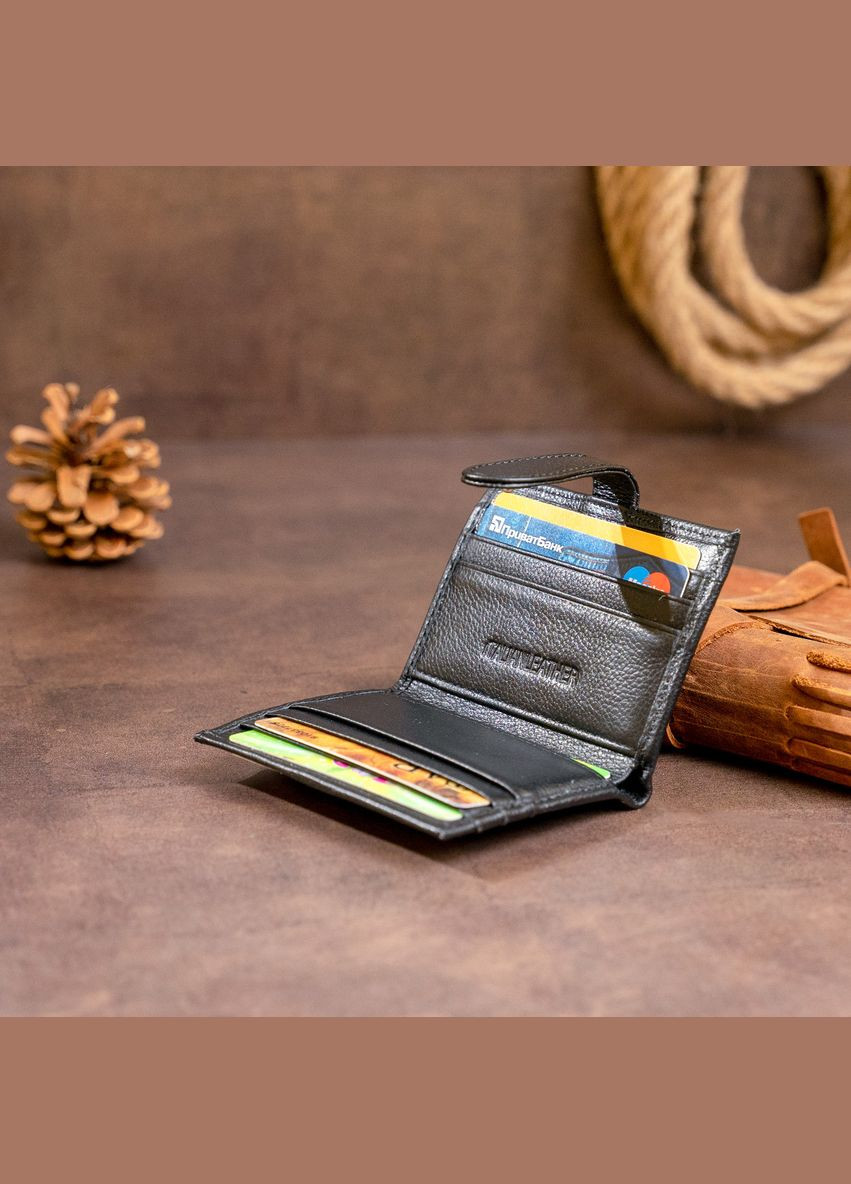 Гаманець-візитниця 19208 Чорний st leather (329146504)