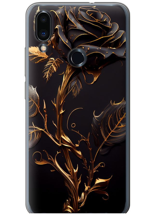 2D пластиковый чехол 'Роза 3' для Endorphone Meizu Note 9 (267500488)