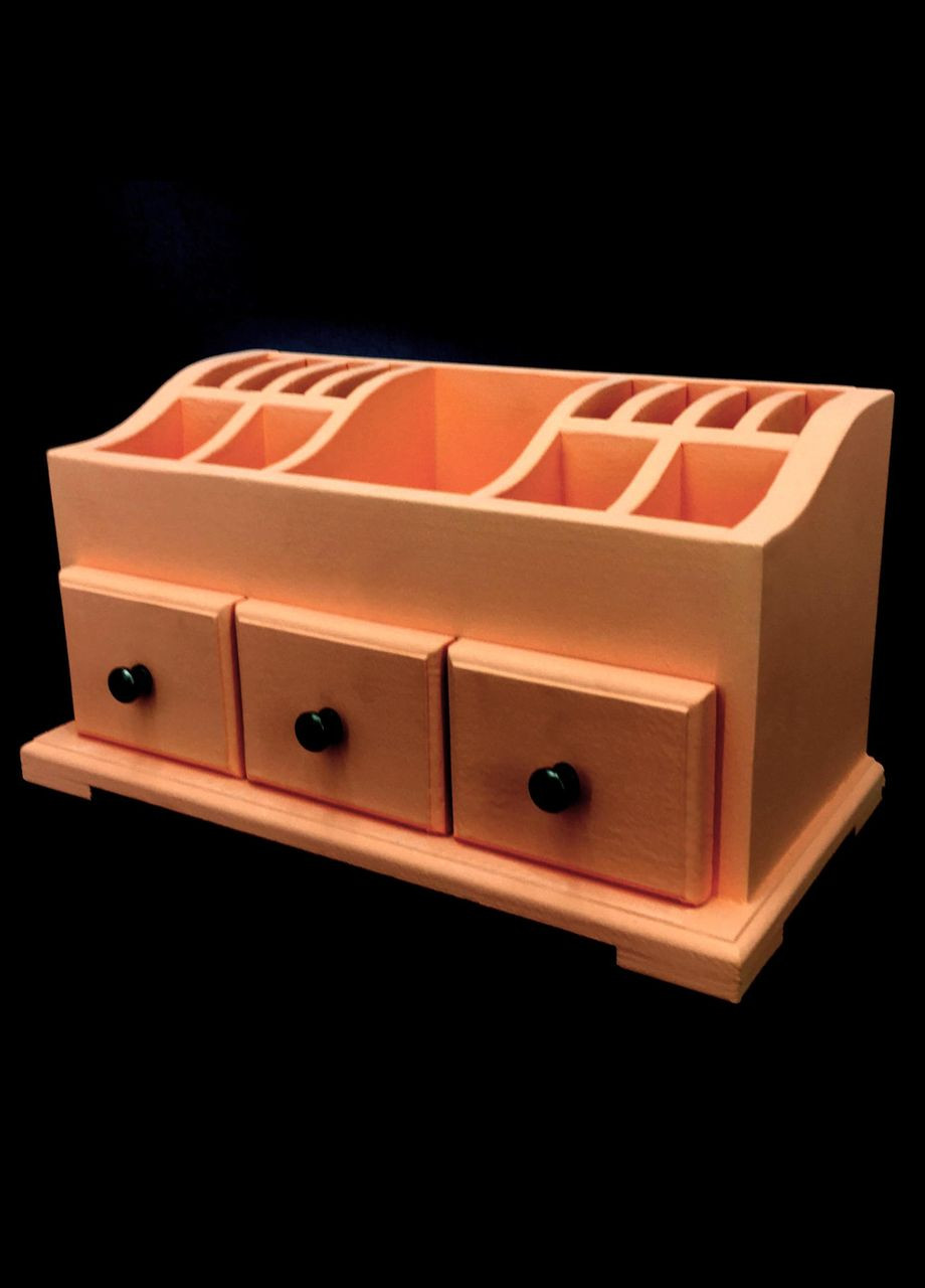 Мини-комод из дерева Фельда грейпфрут (МНК-009454) No Brand (328225241)