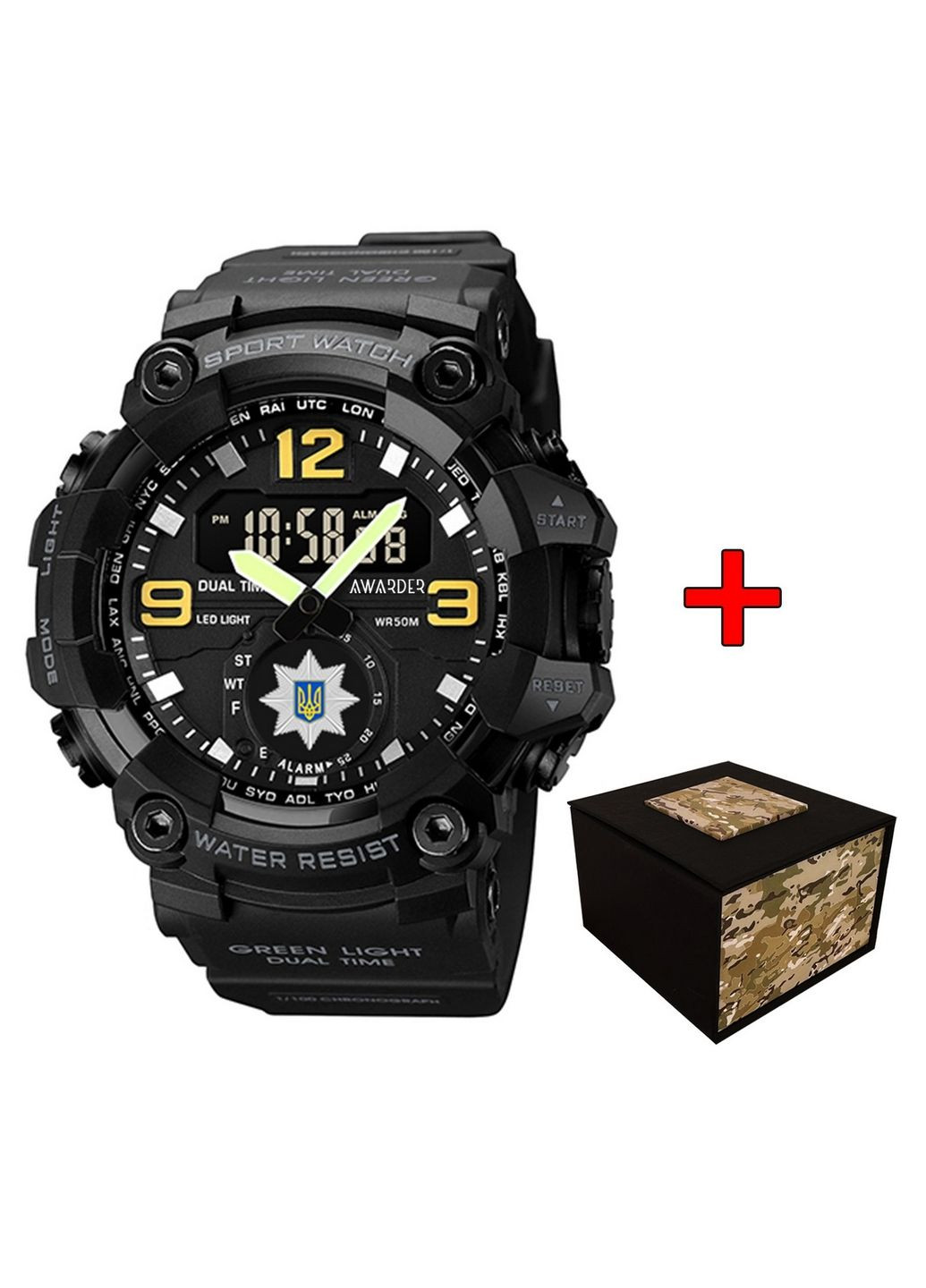 Чоловічий наручний годинник Awarder (371673714)