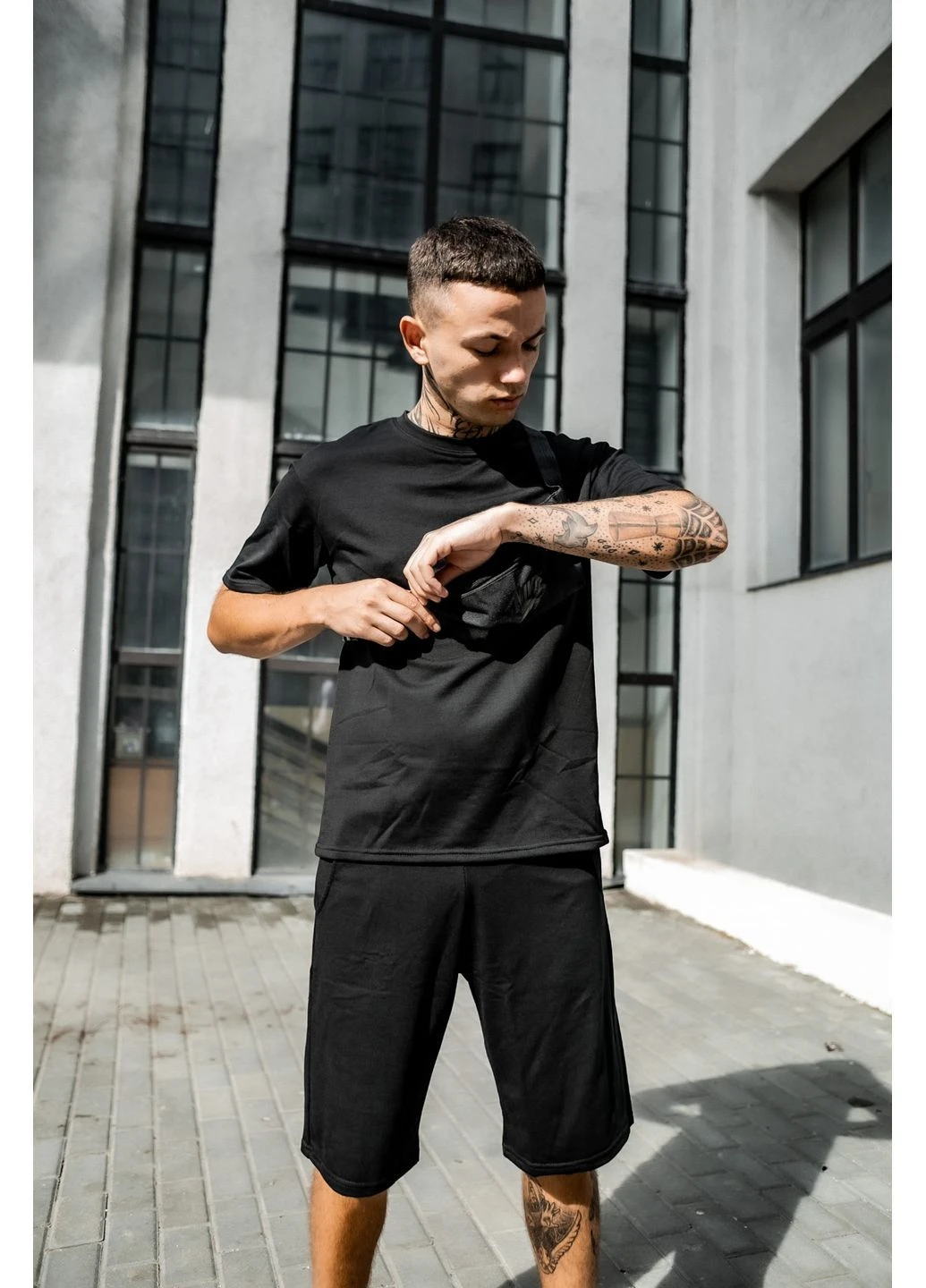 Текстильная бананка Nike черная мужская женская сумка поясная через плечо нагрудная спортивная городская No Brand (401464844)