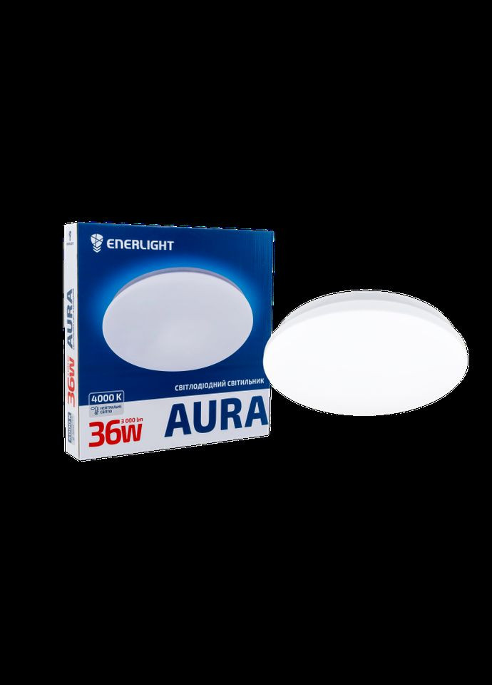 Світильник стельовий світлодіодний Aura 36вт 4000К Enerlight 064633 (316464366)