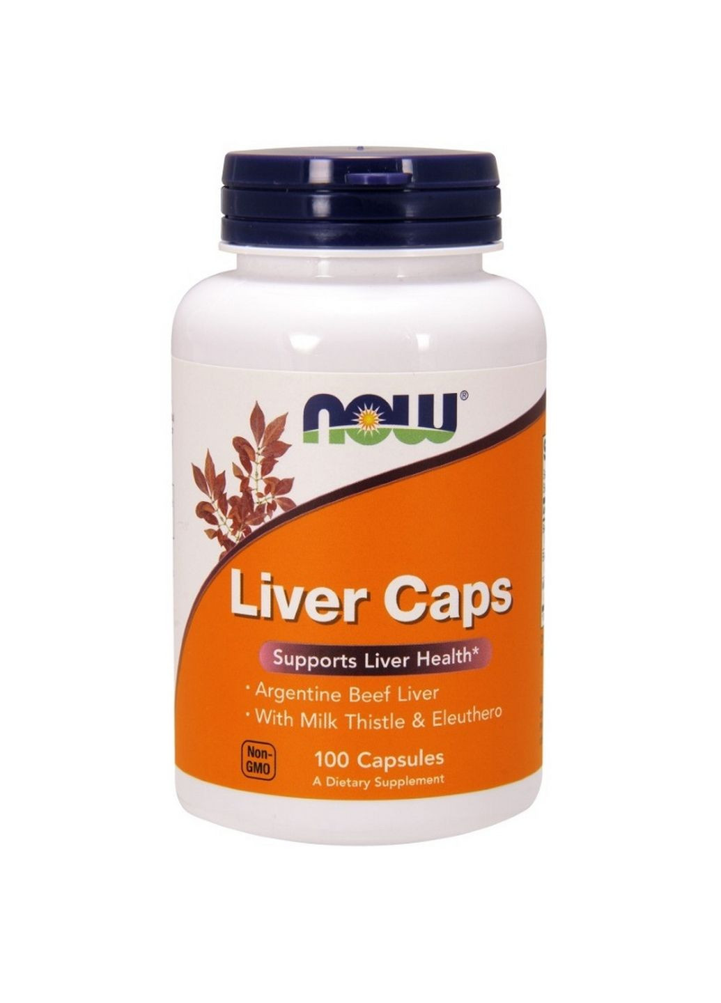 Натуральна добавка Liver Caps, 100 капсул Now (293482880)