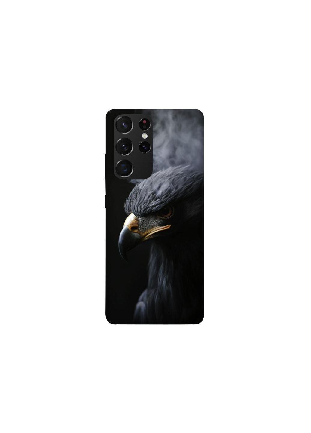 Чохол на Samsung Galaxy S21 Ultra black eagle Frontalka (349828416)