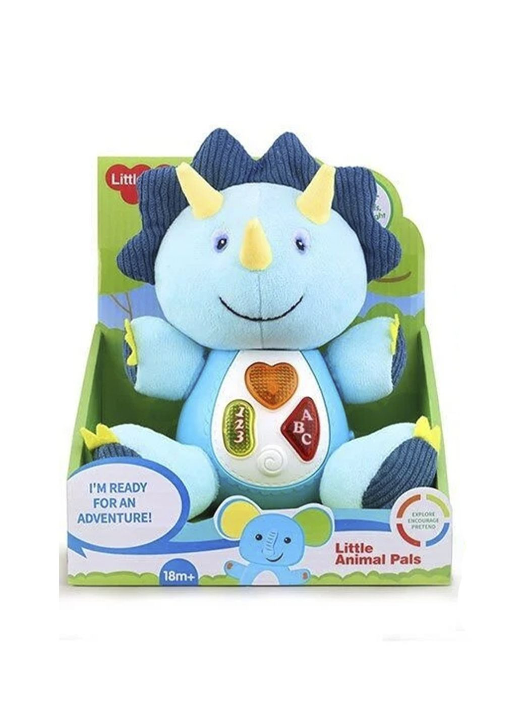 Интерактивная игрушка для малыша цвет голубой ЦБ-00289247 No Brand (370709201)