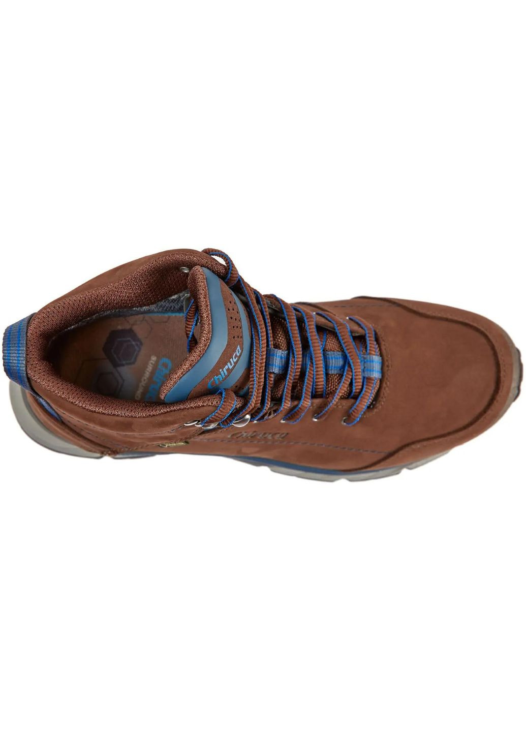 Кроссовки из Gore-Tex Chiruca Tribu 02 Brown No Brand (316254474)