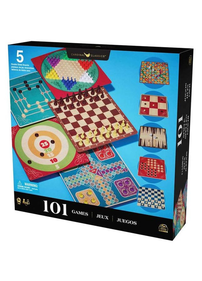Набор настольных игр 101 игра () Spin Master SM98377/6065340 (335973699)