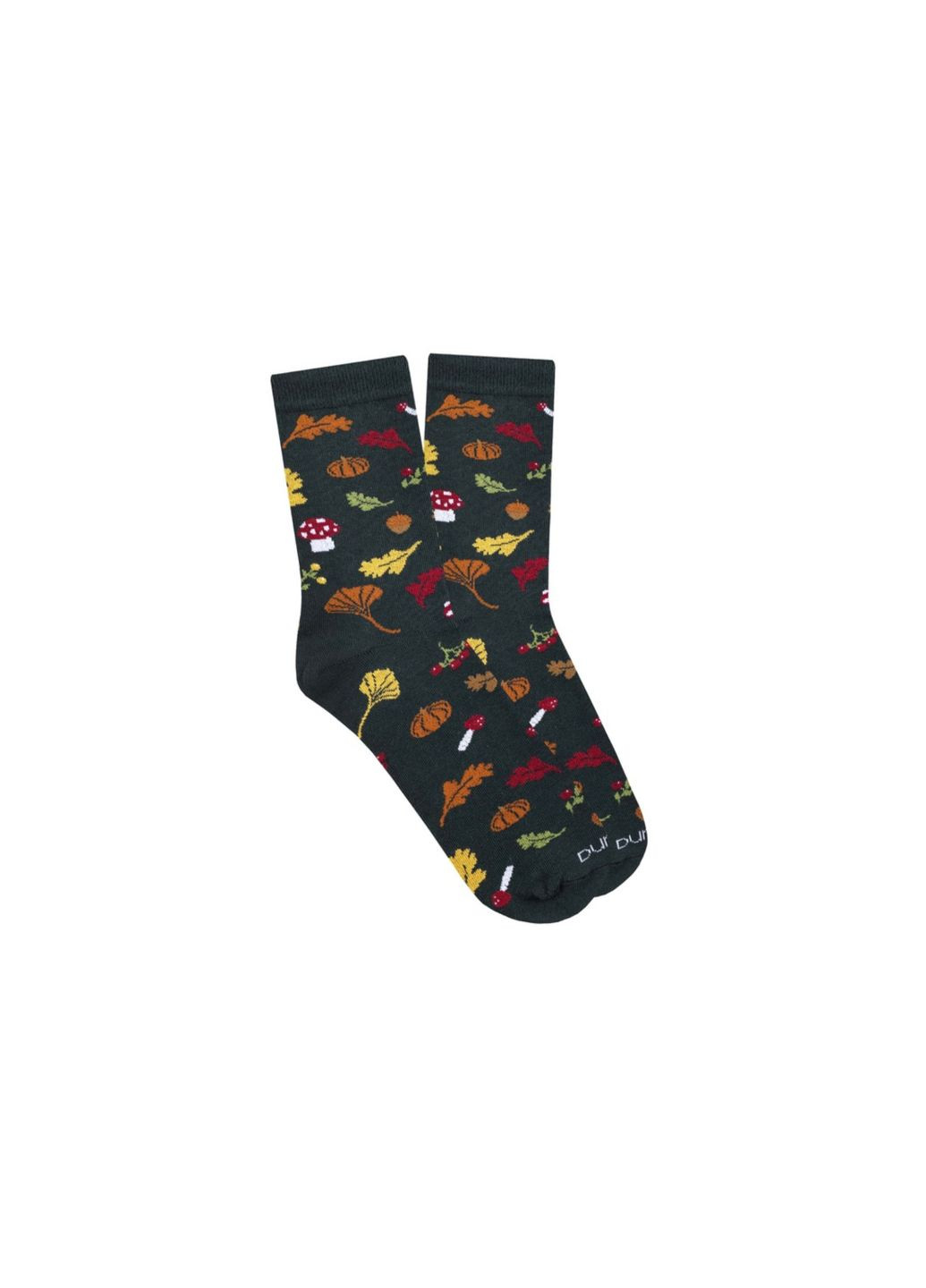 Темно-зелёные набор (5 шт.) универсальных носков Duna (305837101)