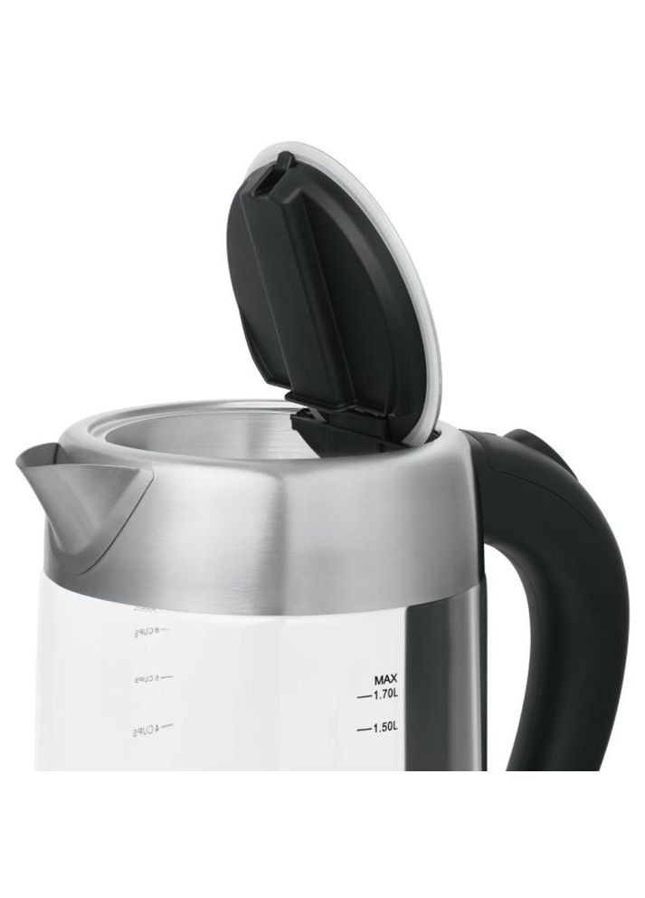 Електрочайник RKT87-SGS 1.7 л сріблястий Rotex (364835672)