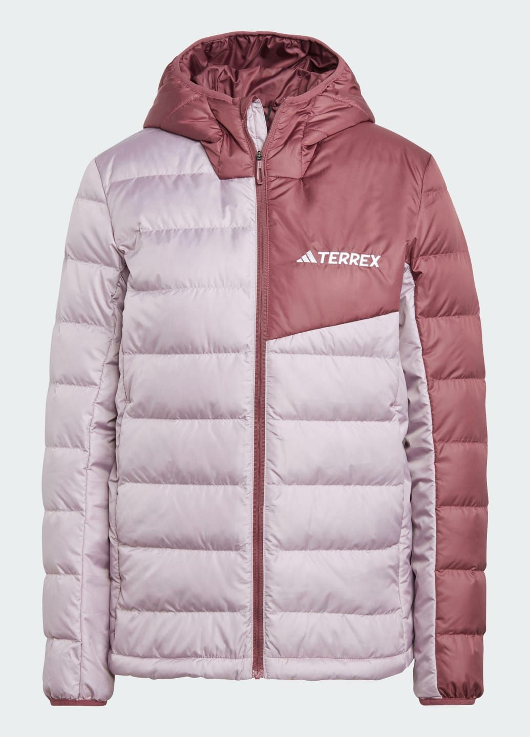 Фіолетова демісезонна куртка terrex multi light down hooded adidas