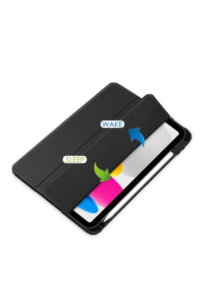 Чехол для планшета Soft Edge TPU Apple Pencil Apple iPad Air (4/5) 2020/2022 10.9" Black (711696) BeCover Soft Edge TPU Apple Pencil Apple iPad Air (4/5) 20 (366736127)