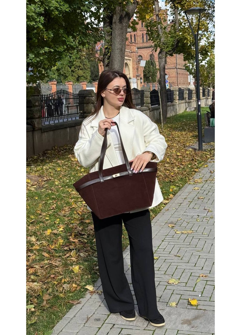 Сумка женская шоколадная Vishnya (365249009)