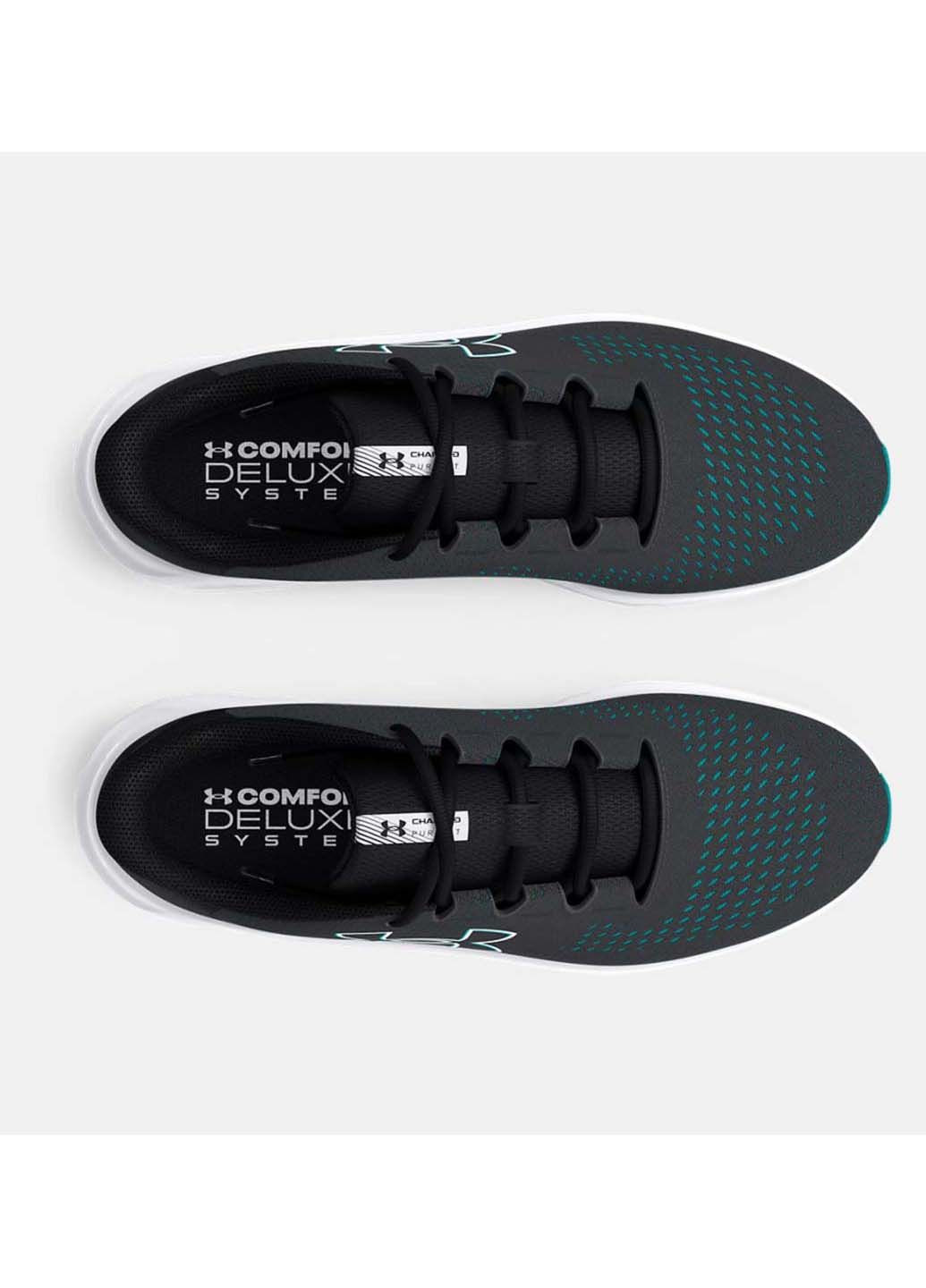 Черные демисезонные кроссовки мужские Under Armour