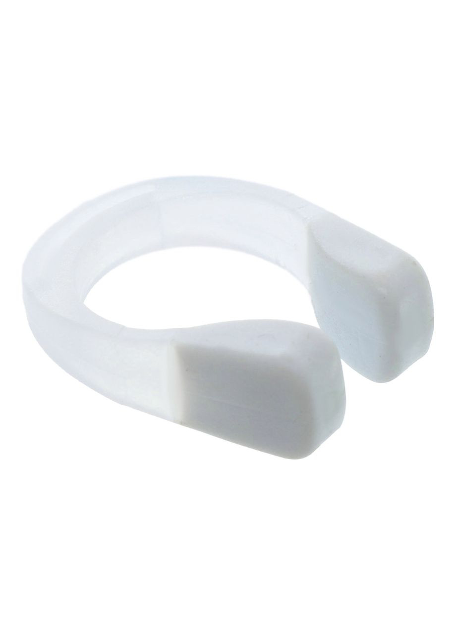Затискувач для носа Nose Clip MadWave FLOAT M0711010 (полікарбонат, термопластична гума, безрозмірний, білий) Mad Wave (361433936)