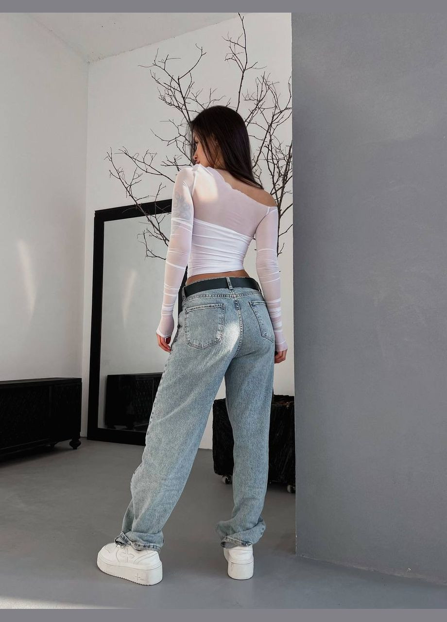 Жіночий лонгслів зі стрейтч сітки Avanti (333154974)