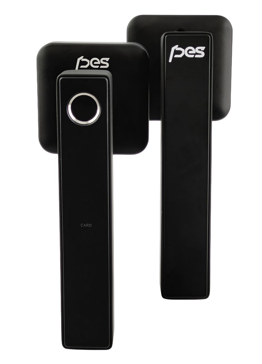 Розумний біометричний замок для дверей Hand 2 чорний PES (347324685)