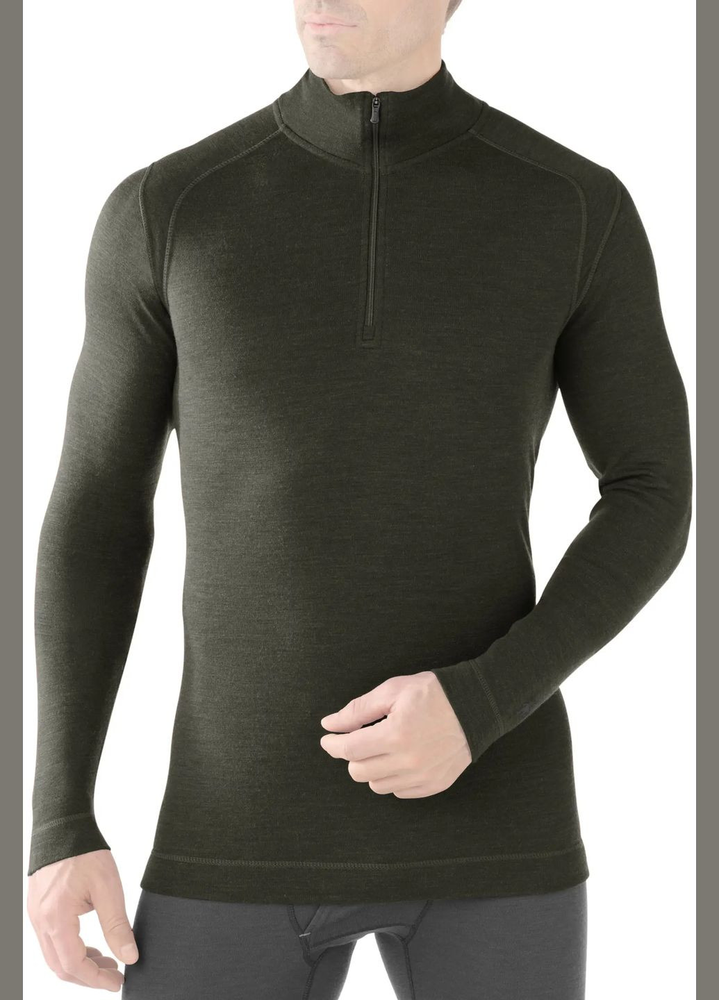 Термокофта NTS Mid 250 Zip T Olive Smartwool (317651073)