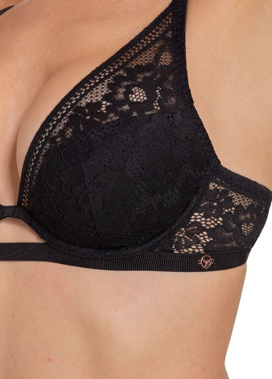 Чорний бюстгальтер Dorina