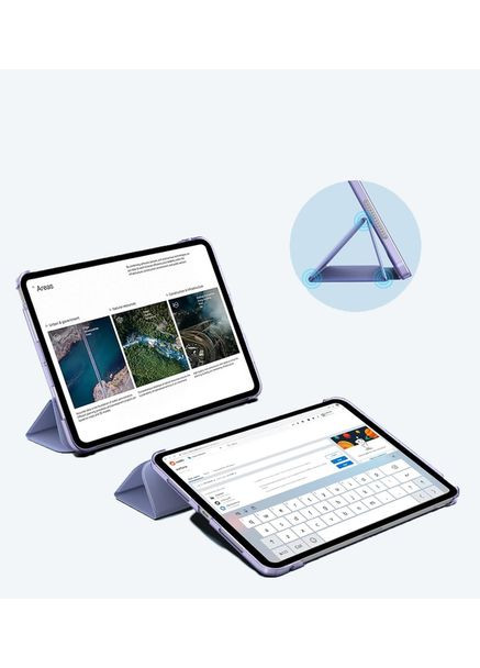 Чохол-книжка Tri Fold Hard для Apple iPad Pro 11" M4 2024 Purple BeCover (360409244)