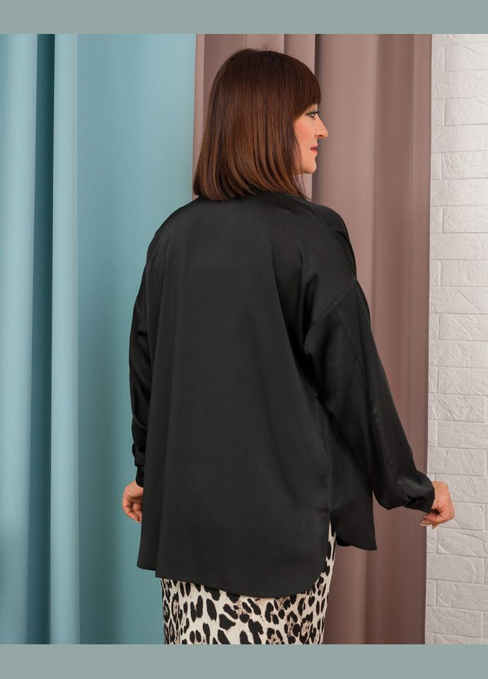 Чорна блуза 157700-1 Alenka Plus