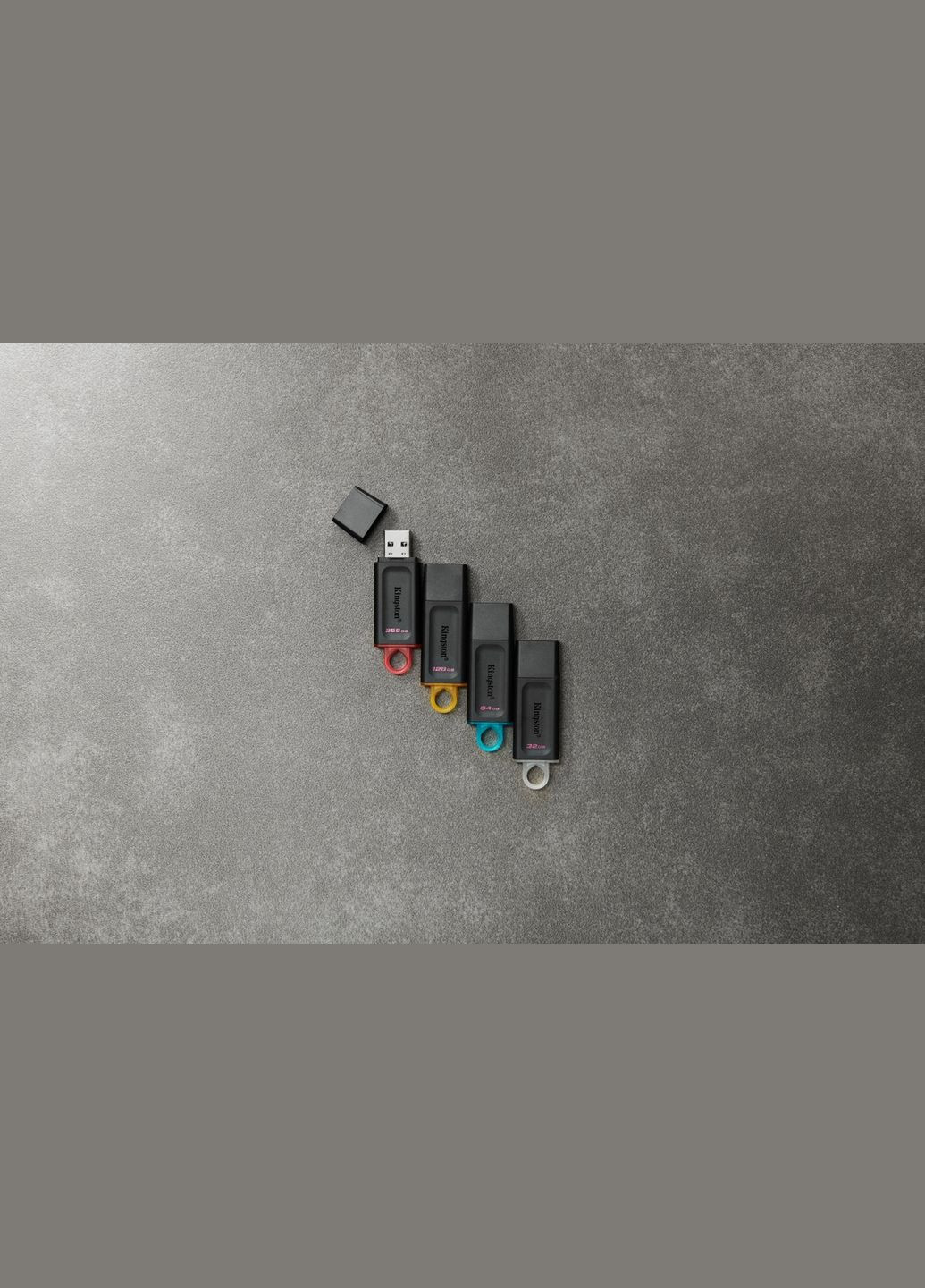 Флеш-накопитель USB3.2 256GB DataTraveler Exodia Black/Pink (DTX/256GB) Kingston (368599938)