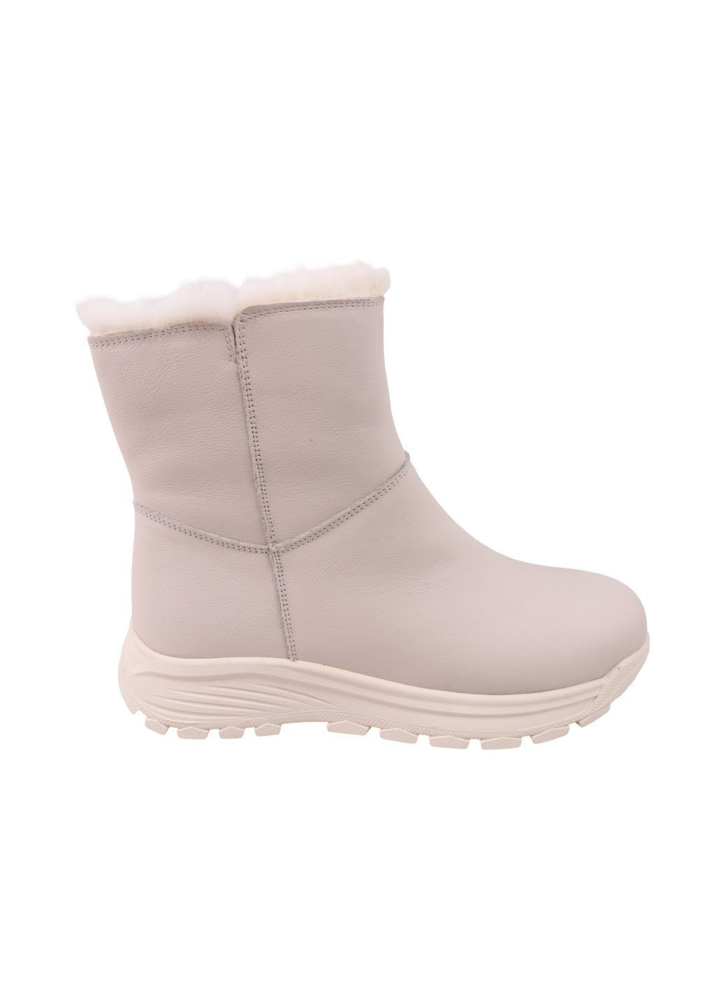 ботинки женские молочные натуральная кожа Lifexpert