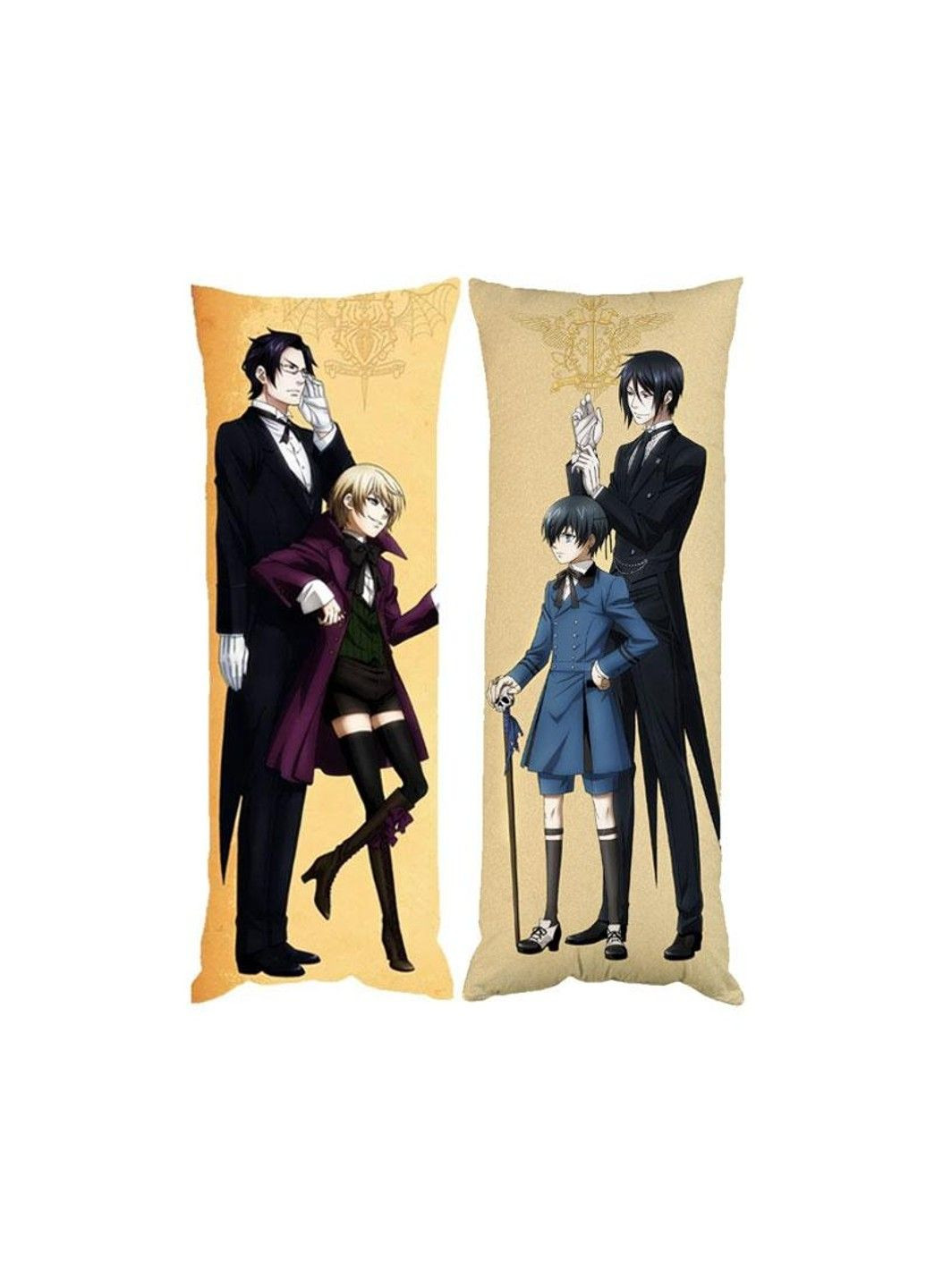 Подушка дакімакура Себастьян Сіель Алоїс Клод Темний Дворецький декоративна ростова подушка для обіймання двостороння No Brand (341317011)