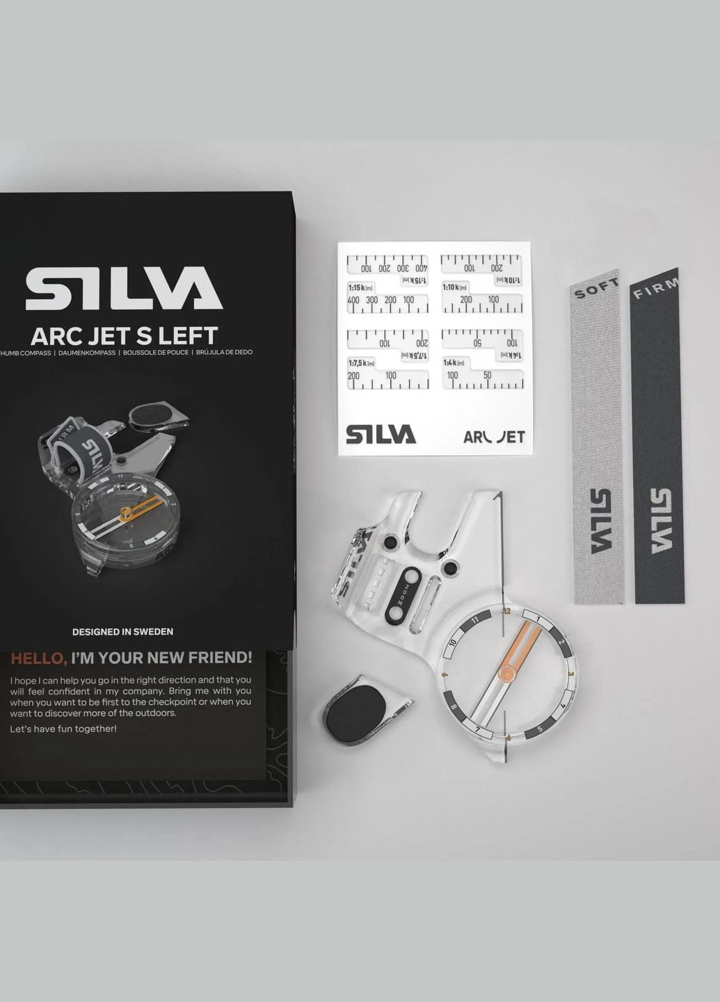 Компас Arc Jet S Right для правої руки Silva (334671605)