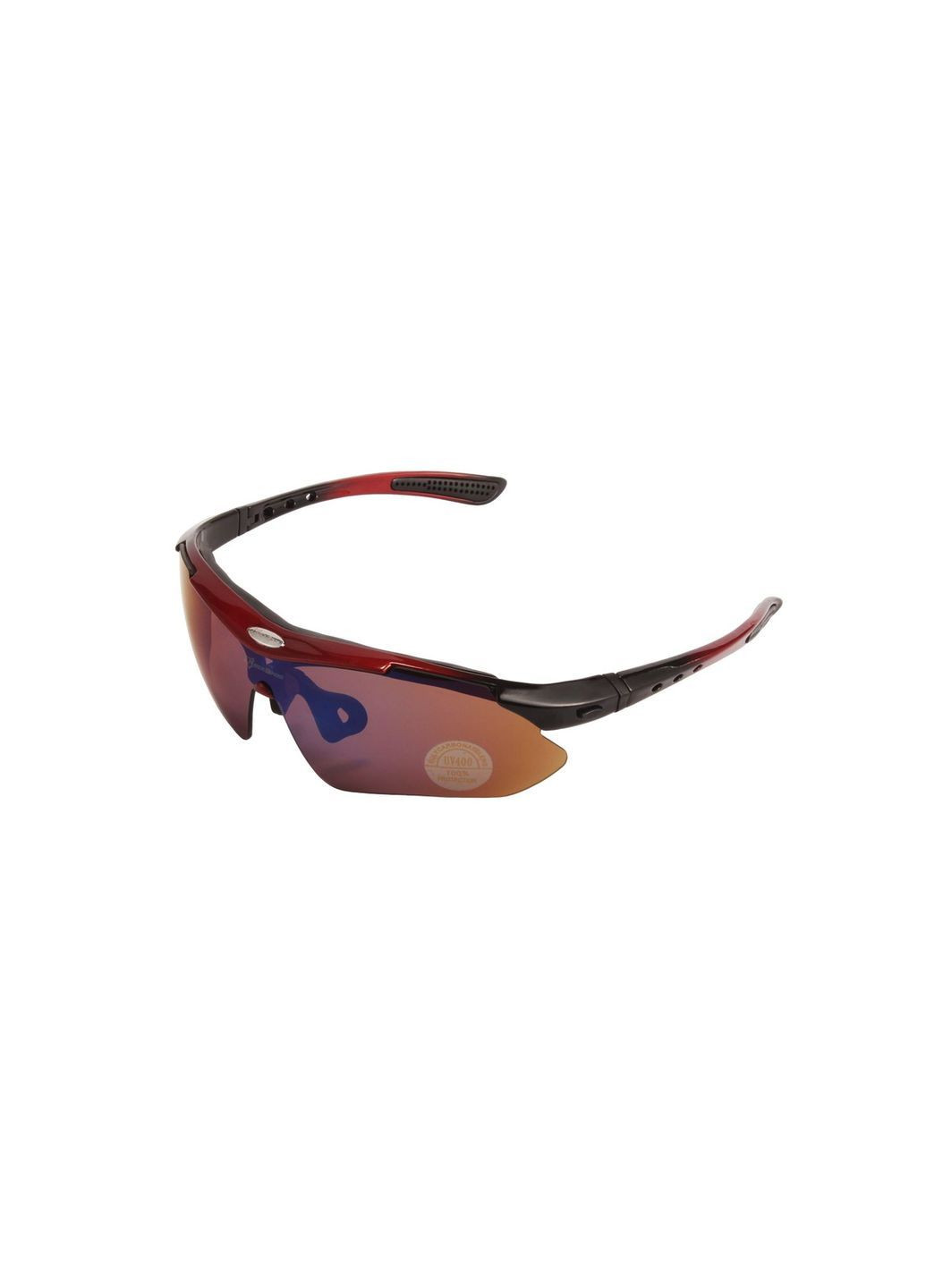 Захисні тактичні сонцезахисні окуляри з поляризацією- -5 комплектів лінз-Червоні Rockbros (279783399)