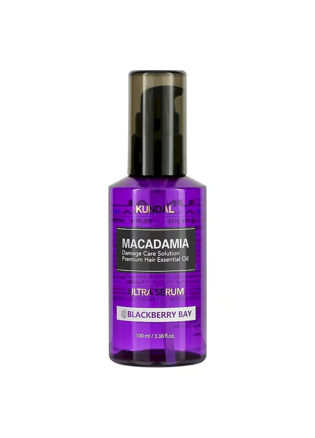 Сыворотка Macadamia Ultra Hair Serum Blackberry Bay для блеска и восстановления волос ягодный аромат 100 мл Kundal (303918804)