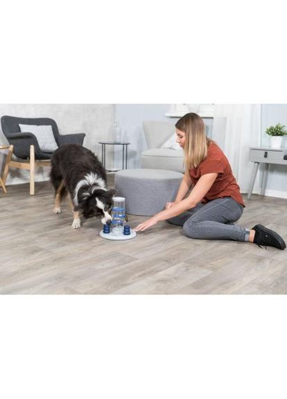 Игрушка Dog Activity Gambling Tower Башня для собак, интерактивная развивающая, 25/33 см (пластик) (*) Trixie (330747498)