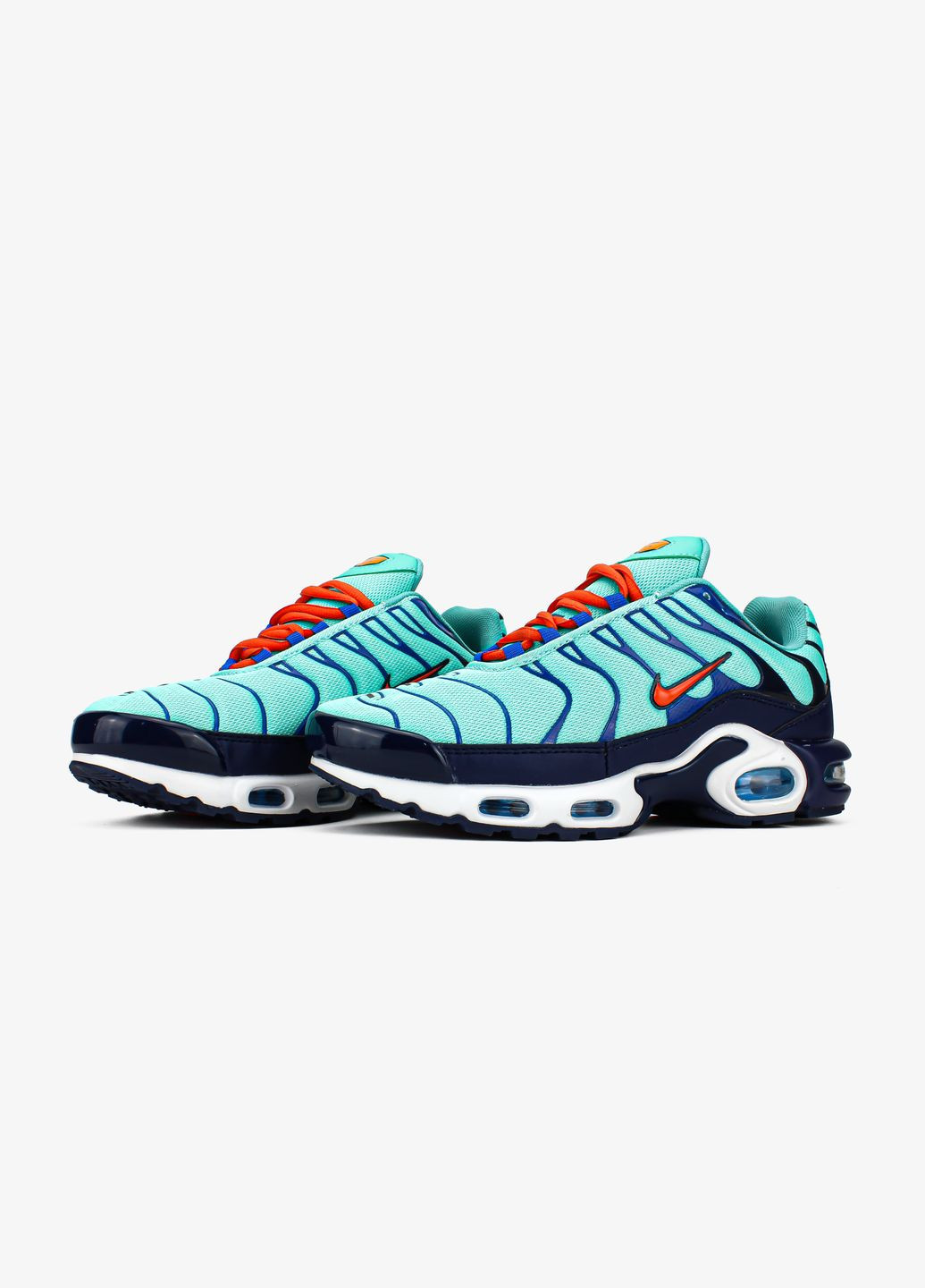 Синій Осінні кросівки чоловічі nike air max tn plus blue \ найк аір макс тн плюс сині No Brand