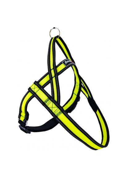 Шлея для собак (8009632059747) GimDog Alfresco Y неопрен 2.5х70 72-90 см жовта (366490885)