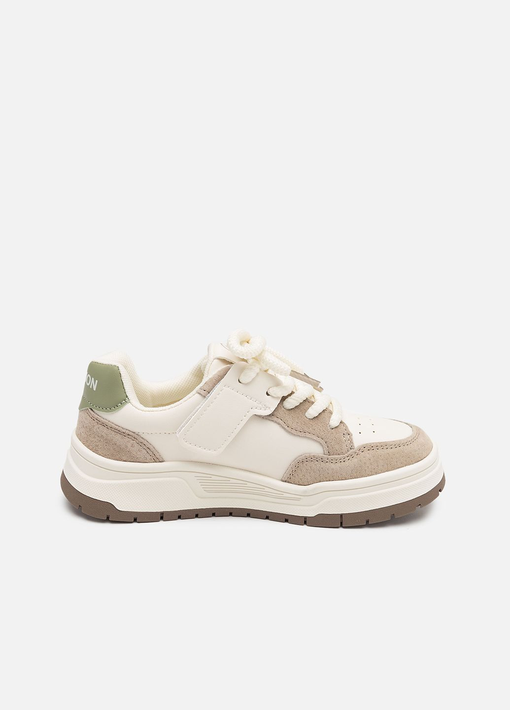 Бежеві кеди на пласкій підошві для хлопчика колір бежевий cb-00254450 Buddy Sheep