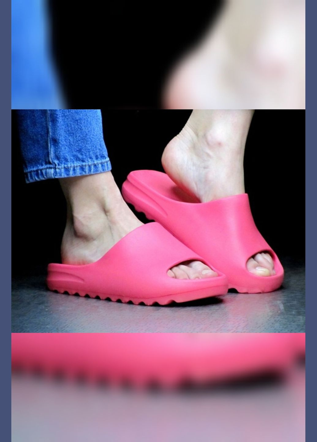 Шльопанці жіночі коралові з піни Viki Шльопанці (299766884)