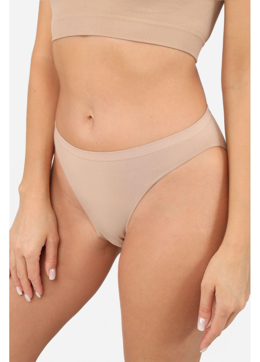 Трусы слипы женские цвет бежевый CB-00285552 Yuki (367017673)