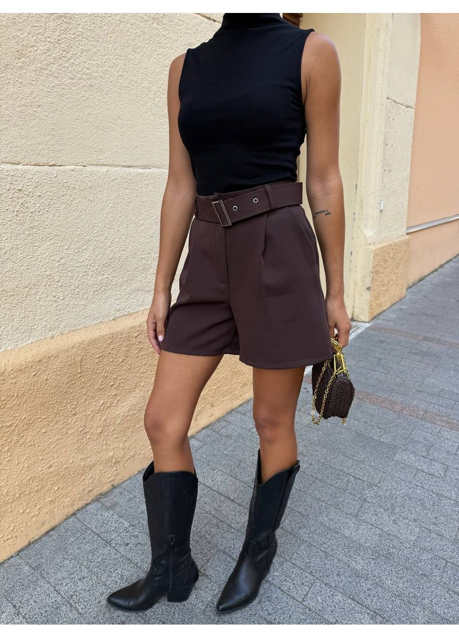 Шорты-бермуды с поясом в комплекте Adelante (355339972)