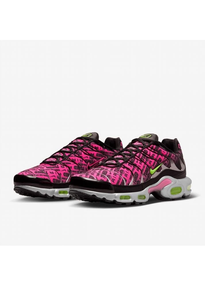 Цветные кроссовки air plus mercurial xxv hyper pink and volt Nike