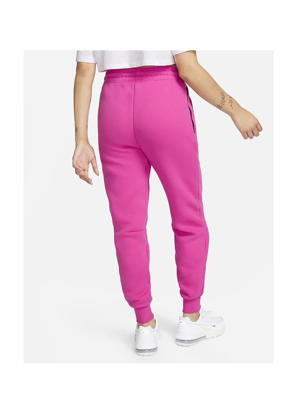 Брюки женские Sportswear Tech Fleece Pink Nike (364839218)