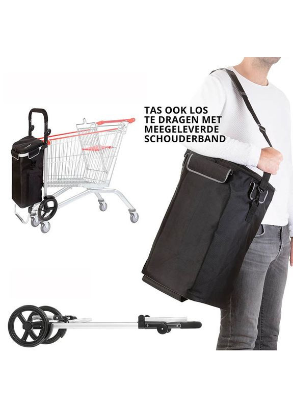 Хозяйственная сумка-тележка Allround 41 Black (930022) ShoppingCruiser (324265300)