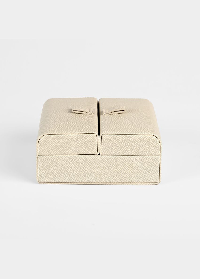 Органайзер для украшений MY HOME "ПЕКТОРАЛЬ" 15х15х6.8 см (FH-51 BEIGE) МВМ (363256467)