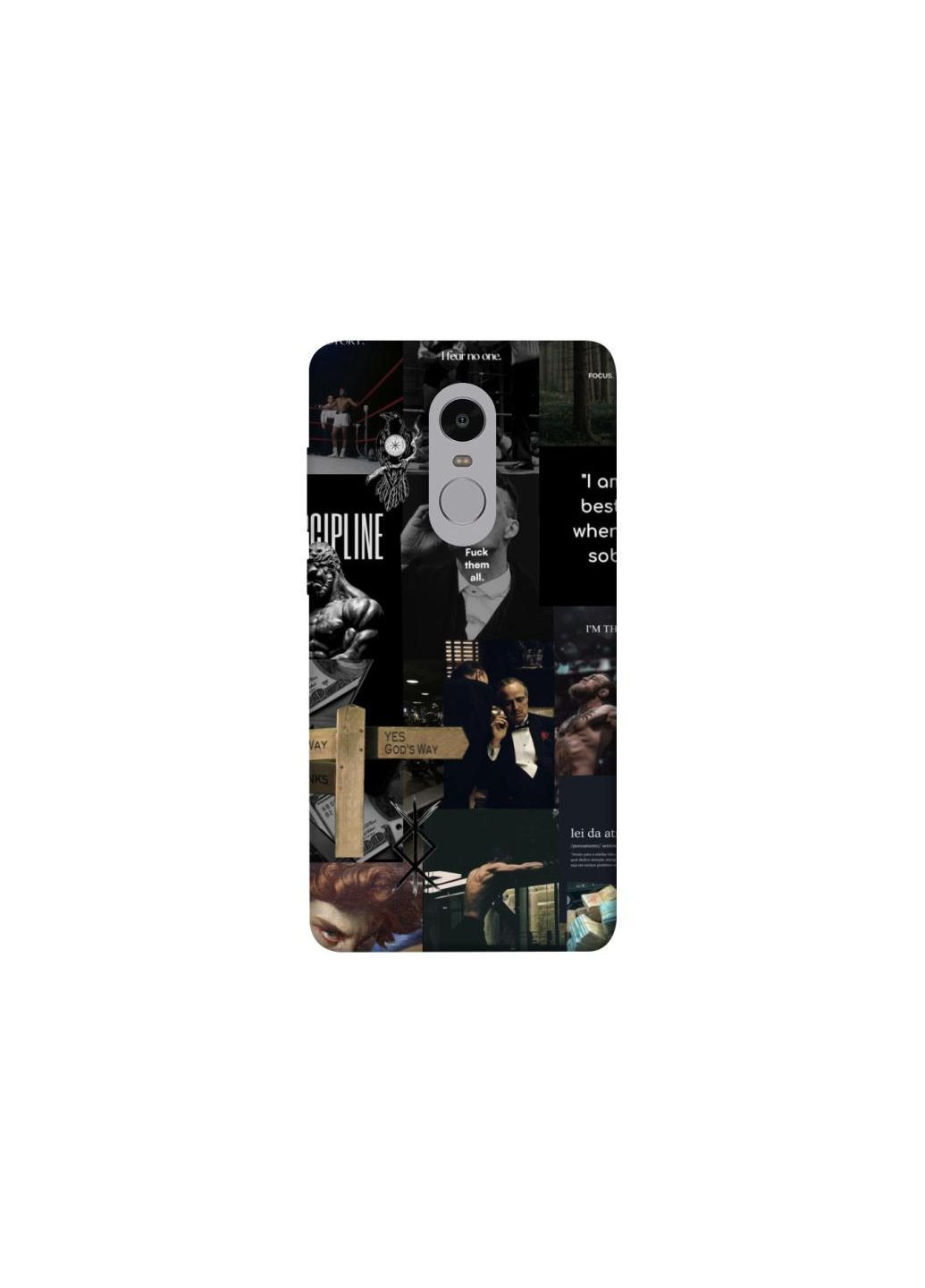 Чохол на Xiaomi Redmi Note 4X / Note 4 (Snapdragon) Men's style v2 Frontalka (354197185)