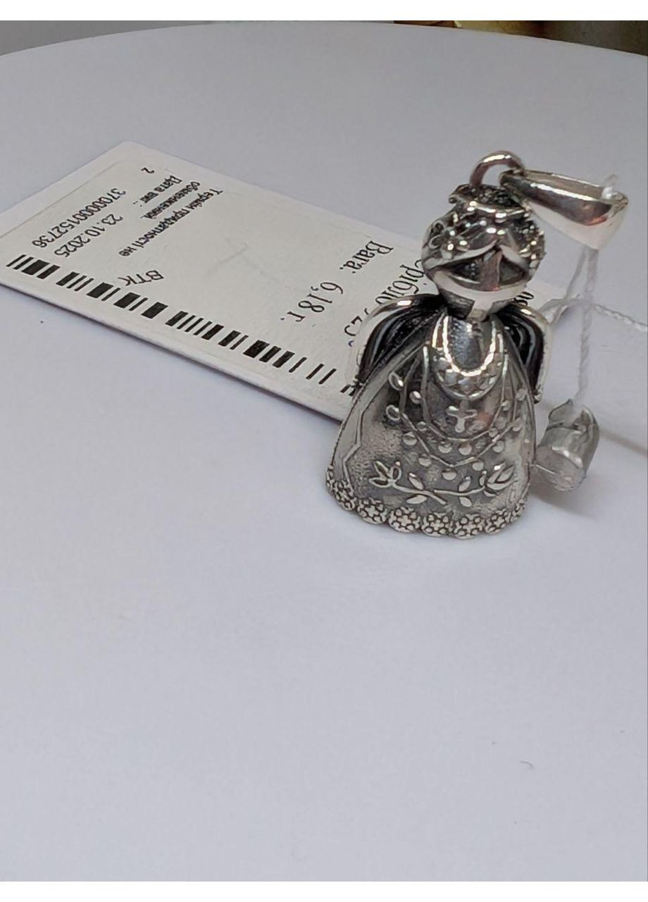 Кулон оберіг Берегиня срібло 925 проби Мотанка господиня No Brand (366293931)