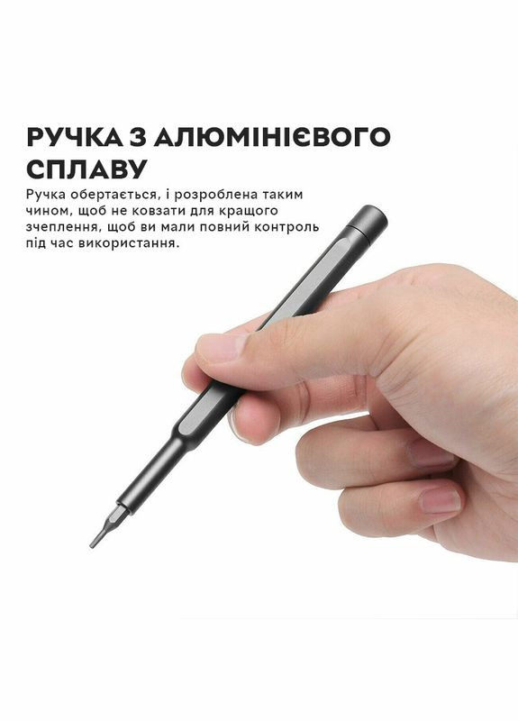 Отвертка SET 3 25 в 1 для точных работ, мелкого ремонта в кейсе. Semi (334891511)