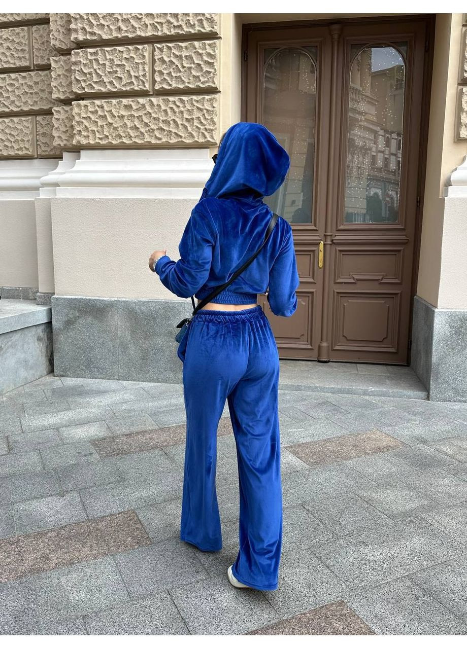 Женский велюровый спортивный костюм FINO Mode (354343971)