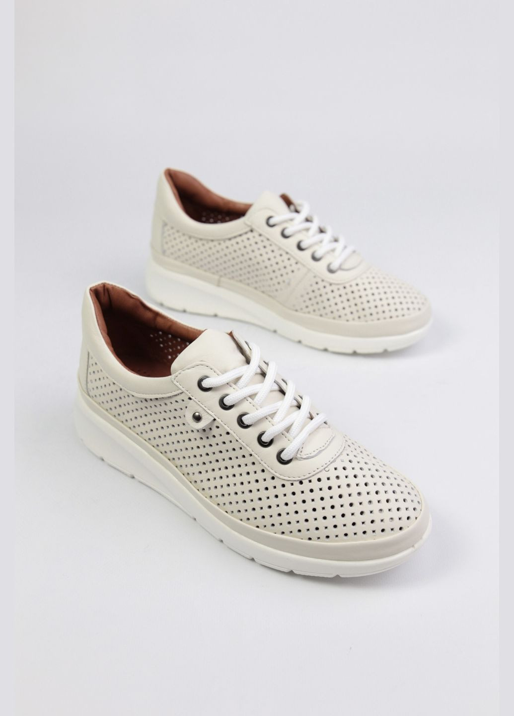 Кроссовки Benito бежевые демисезоны (336493338)